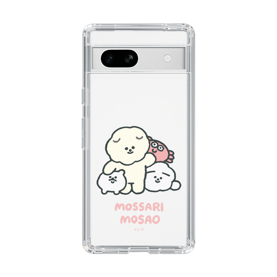 Slim Protection Case［ Mossari Mosao - Everyone Together - Clear ］