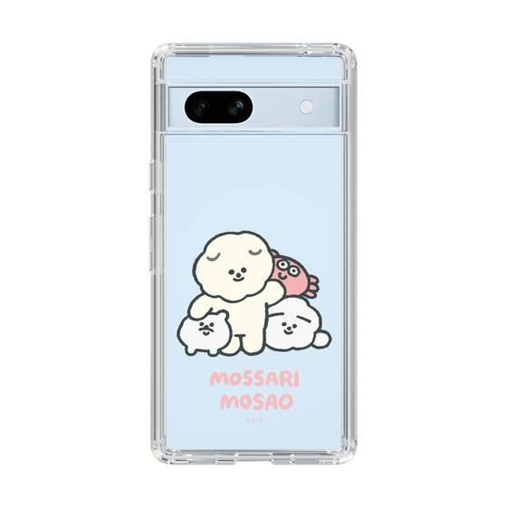 Slim Protection Case［ Mossari Mosao - Everyone Together - Clear ］