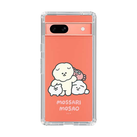 Slim Protection Case［ Mossari Mosao - Everyone Together - Clear ］