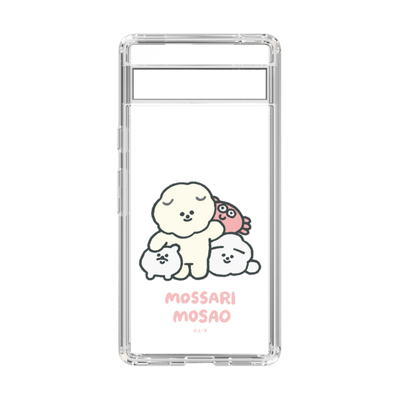 Slim Protection Case［ Mossari Mosao - Everyone Together - Clear ］