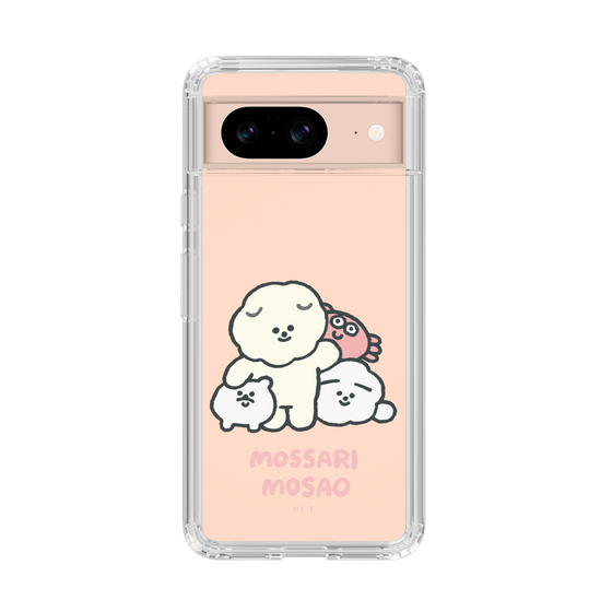 Slim Protection Case［ Mossari Mosao - Everyone Together - Clear ］