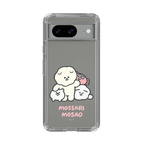 Slim Protection Case［ Mossari Mosao - Everyone Together - Clear ］