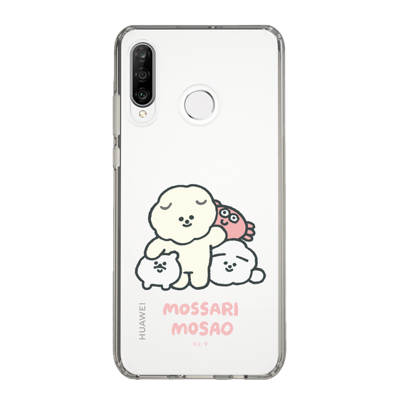 Slim Protection Case［ Mossari Mosao - Everyone Together - Clear ］