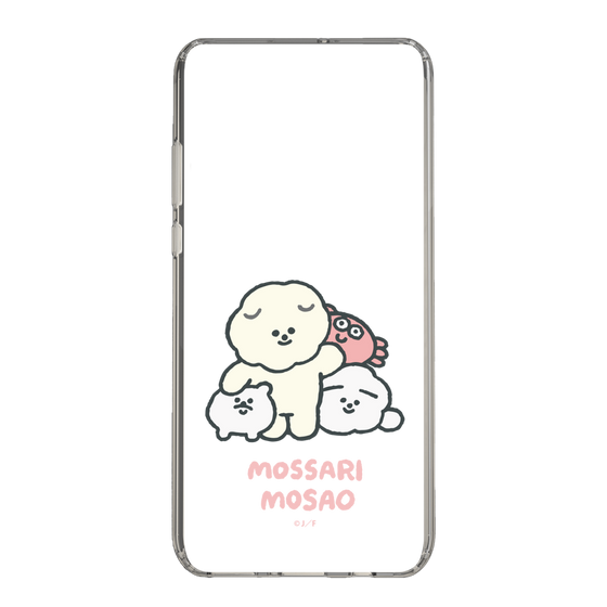 Slim Protection Case［ Mossari Mosao - Everyone Together - Clear ］