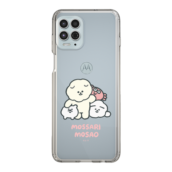 Slim Protection Case［ Mossari Mosao - Everyone Together - Clear ］