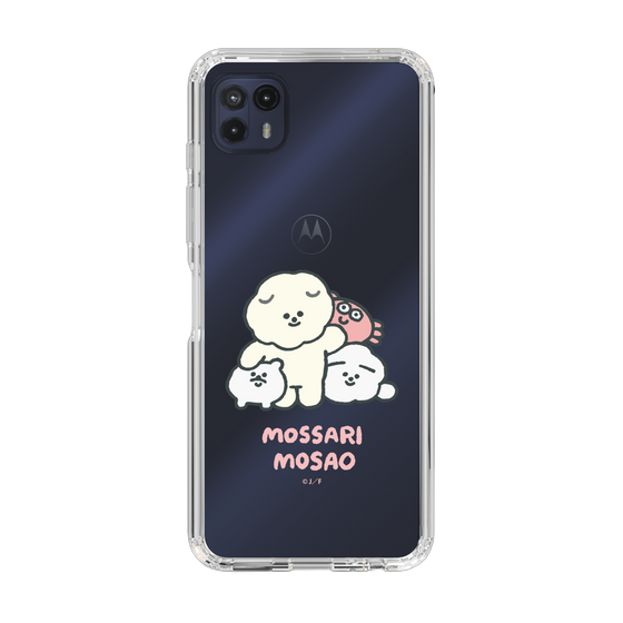 Slim Protection Case［ Mossari Mosao - Everyone Together - Clear ］