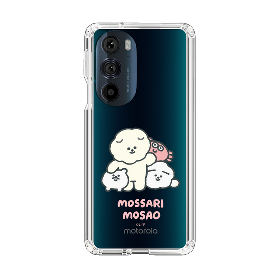 Slim Protection Case［ Mossari Mosao - Everyone Together - Clear ］