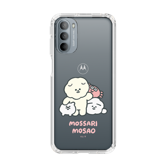 Slim Protection Case［ Mossari Mosao - Everyone Together - Clear ］