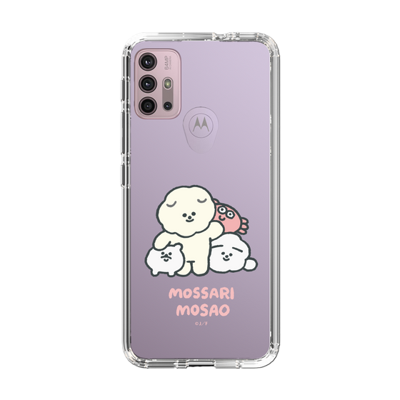 Slim Protection Case［ Mossari Mosao - Everyone Together - Clear ］