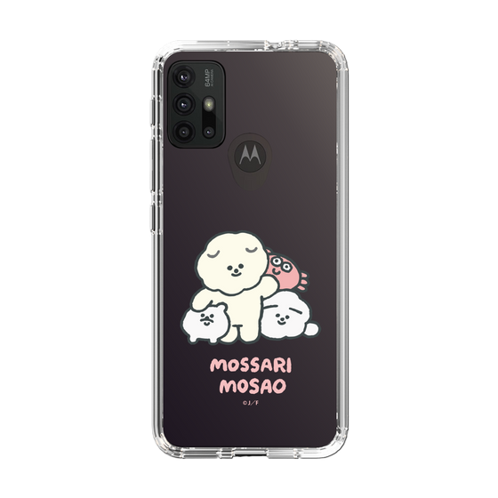 Slim Protection Case［ Mossari Mosao - Everyone Together - Clear ］