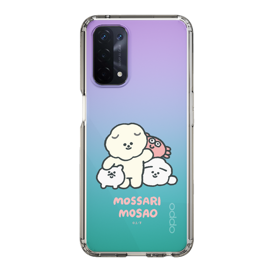 Slim Protection Case［ Mossari Mosao - Everyone Together - Clear ］