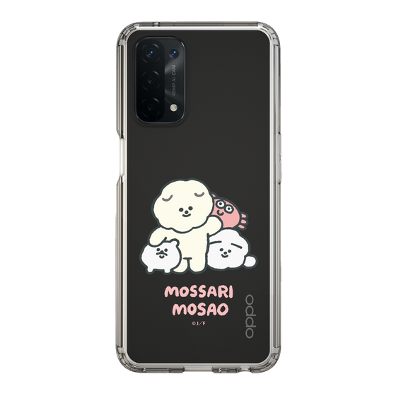 Slim Protection Case［ Mossari Mosao - Everyone Together - Clear ］