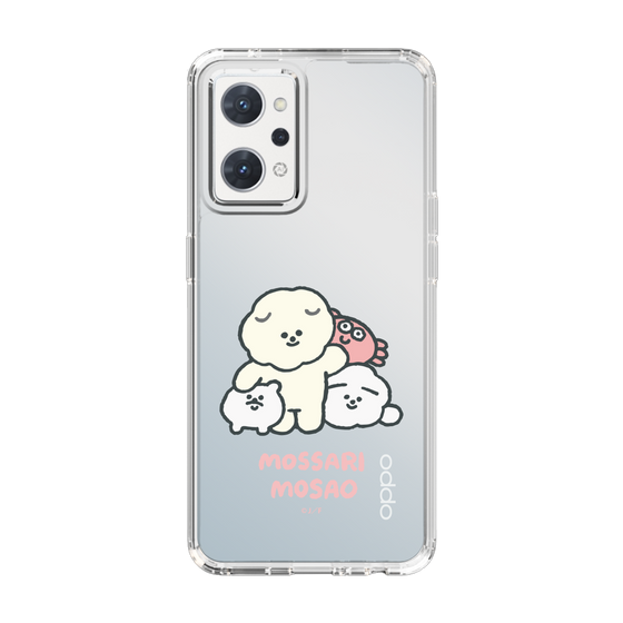 Slim Protection Case［ Mossari Mosao - Everyone Together - Clear ］