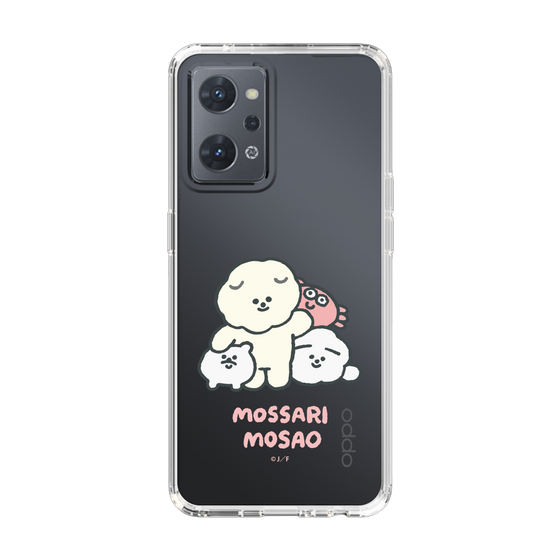 Slim Protection Case［ Mossari Mosao - Everyone Together - Clear ］