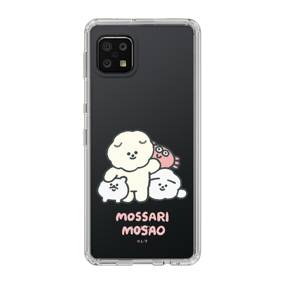 Slim Protection Case［ Mossari Mosao - Everyone Together - Clear ］