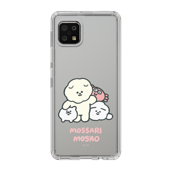 Slim Protection Case［ Mossari Mosao - Everyone Together - Clear ］