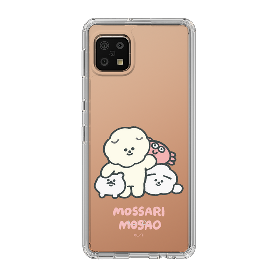 Slim Protection Case［ Mossari Mosao - Everyone Together - Clear ］