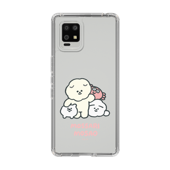 Slim Protection Case［ Mossari Mosao - Everyone Together - Clear ］