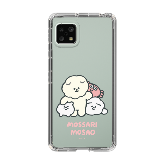 Slim Protection Case［ Mossari Mosao - Everyone Together - Clear ］