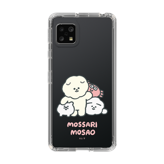 Slim Protection Case［ Mossari Mosao - Everyone Together - Clear ］