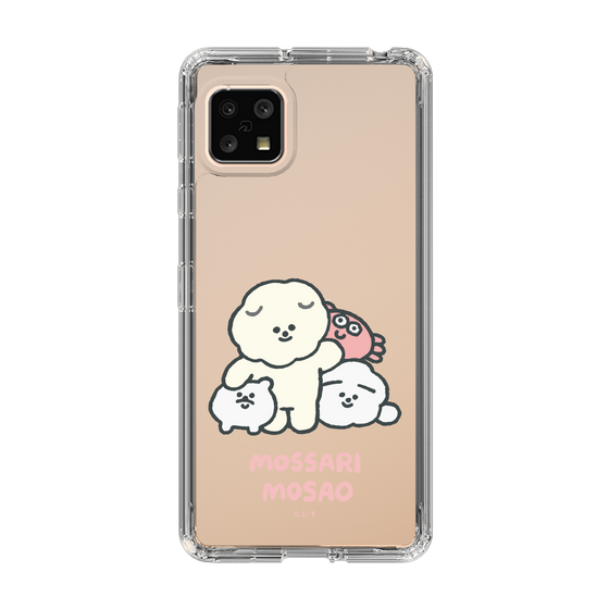 Slim Protection Case［ Mossari Mosao - Everyone Together - Clear ］