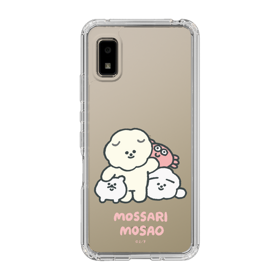 Slim Protection Case［ Mossari Mosao - Everyone Together - Clear ］