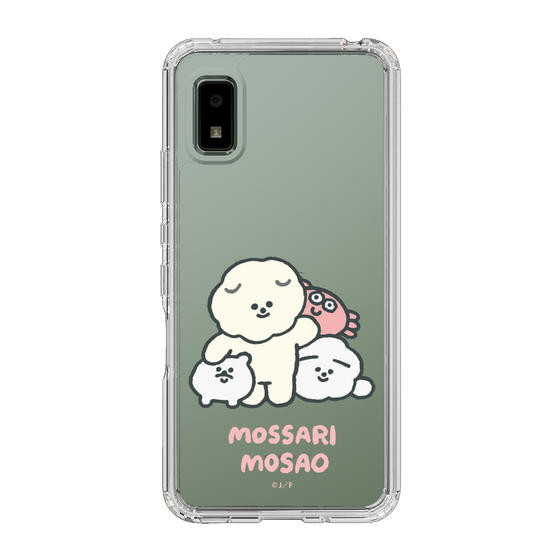 Slim Protection Case［ Mossari Mosao - Everyone Together - Clear ］