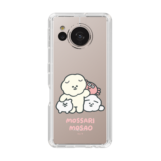 Slim Protection Case［ Mossari Mosao - Everyone Together - Clear ］