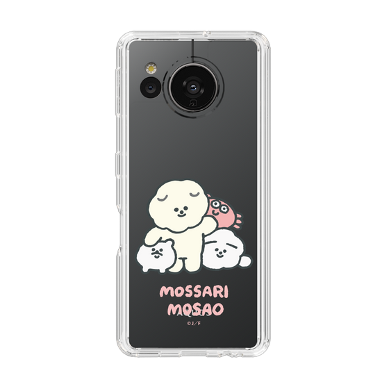 Slim Protection Case［ Mossari Mosao - Everyone Together - Clear ］