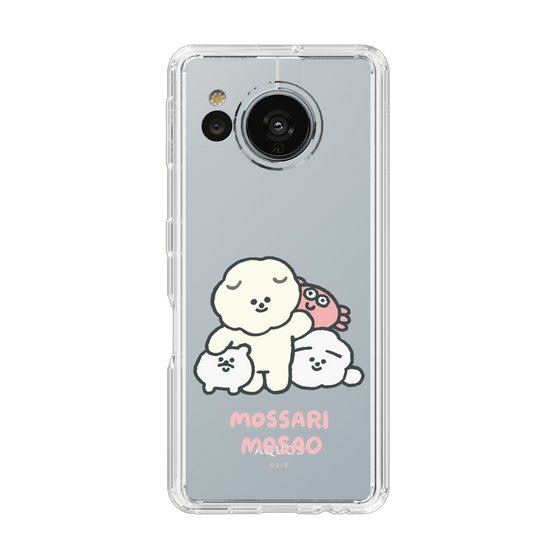 Slim Protection Case［ Mossari Mosao - Everyone Together - Clear ］
