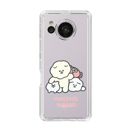 Slim Protection Case［ Mossari Mosao - Everyone Together - Clear ］