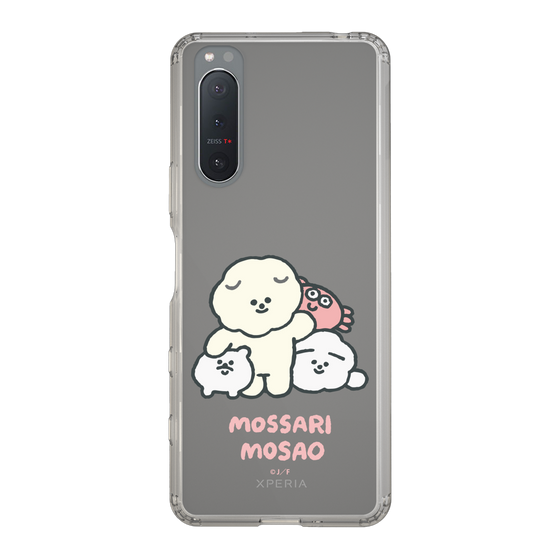 Slim Protection Case［ Mossari Mosao - Everyone Together - Clear ］