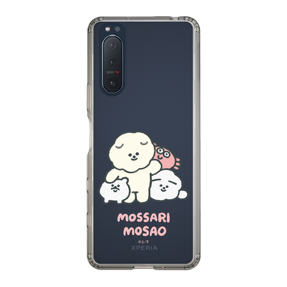 Slim Protection Case［ Mossari Mosao - Everyone Together - Clear ］