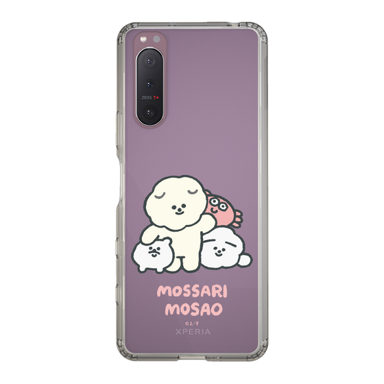 Slim Protection Case［ Mossari Mosao - Everyone Together - Clear ］