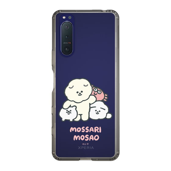 Slim Protection Case［ Mossari Mosao - Everyone Together - Clear ］