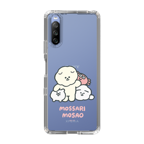 Slim Protection Case［ Mossari Mosao - Everyone Together - Clear ］