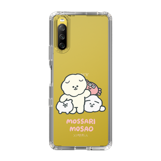 Slim Protection Case［ Mossari Mosao - Everyone Together - Clear ］