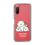Slim Protection Case［ Mossari Mosao - Everyone Together - Clear ］