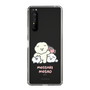 Slim Protection Case［ Mossari Mosao - Everyone Together - Clear ］