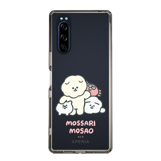 Slim Protection Case［ Mossari Mosao - Everyone Together - Clear ］