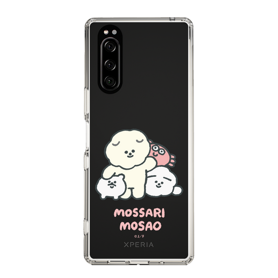 Slim Protection Case［ Mossari Mosao - Everyone Together - Clear ］