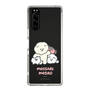 Slim Protection Case［ Mossari Mosao - Everyone Together - Clear ］