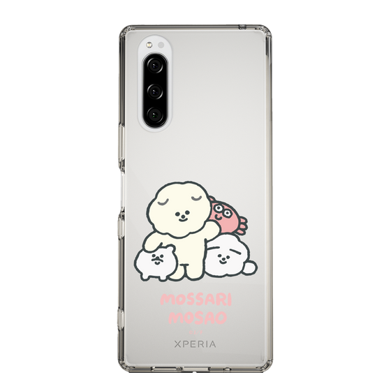Slim Protection Case［ Mossari Mosao - Everyone Together - Clear ］