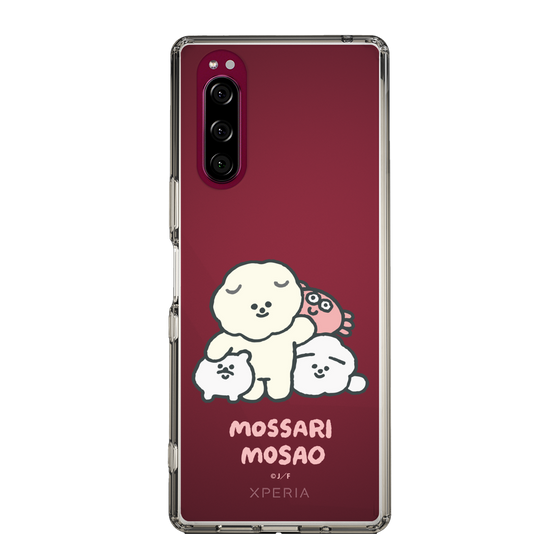 Slim Protection Case［ Mossari Mosao - Everyone Together - Clear ］