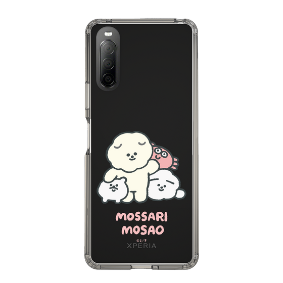 Slim Protection Case［ Mossari Mosao - Everyone Together - Clear ］