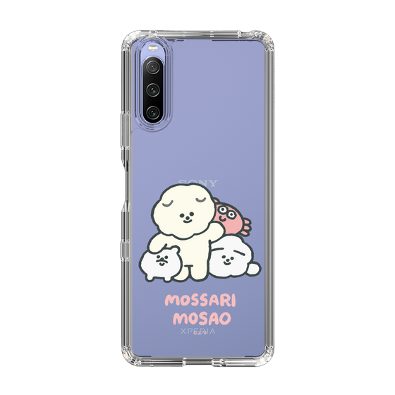 Slim Protection Case［ Mossari Mosao - Everyone Together - Clear ］
