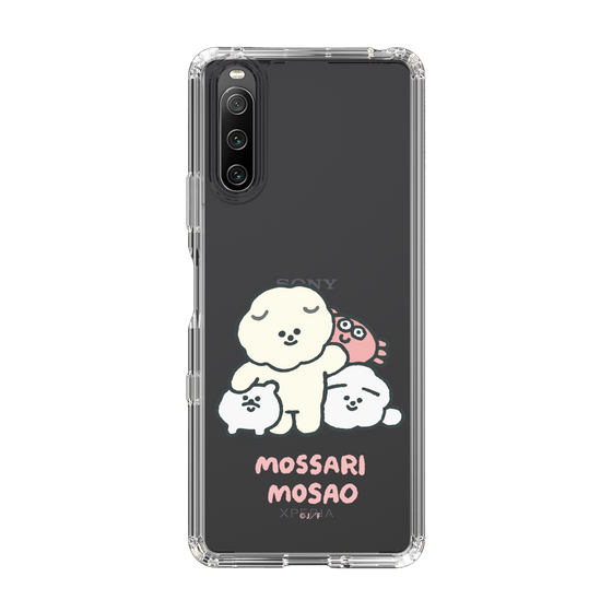 Slim Protection Case［ Mossari Mosao - Everyone Together - Clear ］