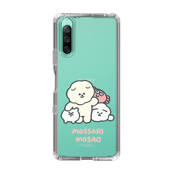 Slim Protection Case［ Mossari Mosao - Everyone Together - Clear ］