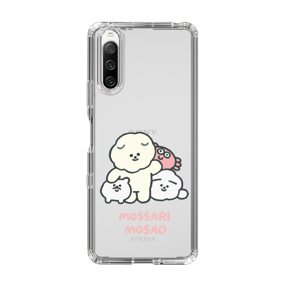 Slim Protection Case［ Mossari Mosao - Everyone Together - Clear ］