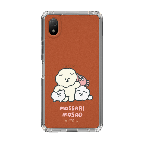 Slim Protection Case［ Mossari Mosao - Everyone Together - Clear ］